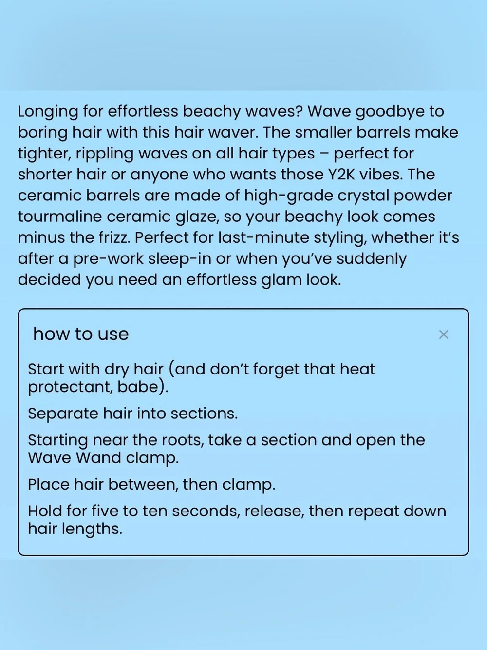 Wave Wand 32MM (NWOT)